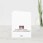 Christmas Angel Cat Kaart (Achterkant)