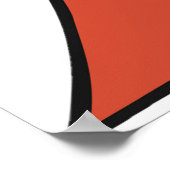 Christmas Angel Drummer Holiday Music Design Poster (Hoek)