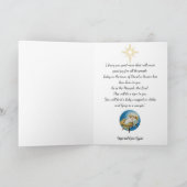 Christmas Angel Good News & Great Joy Greeting Feestdagen Kaart (Binnen)