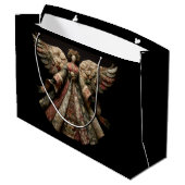 Christmas Angel Groot Cadeauzakje (Achterkant Gekanteld)