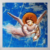 CHRISTMAS ANGEL IN BLUE SKY POSTER (Voorkant)
