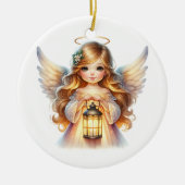Christmas Angel Keramisch Ornament (Voorkant)