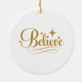 Christmas Angel Keramisch Ornament (Achterkant)