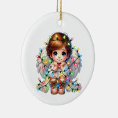 Christmas Angel Keramisch Ornament (Rechts)