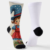 Christmas Angel Kinder cadeau Sokken (Gebogen)