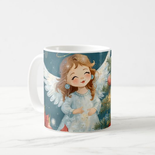 Christmas Angel  Koffiemok (Voorkant links)