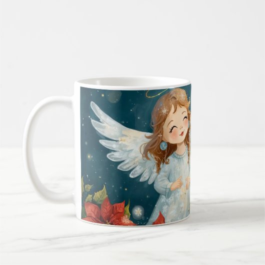 Christmas Angel  Koffiemok (Links)