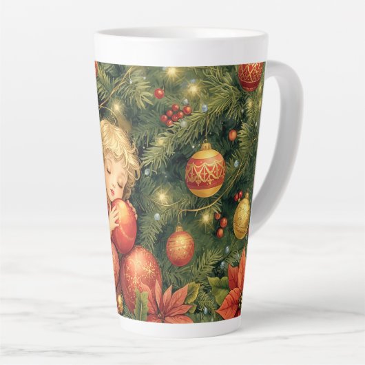 Christmas Angel  Latte Mok (Rechterhoek)