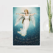  - Christmas Angel - Liefde, vreugde, vrede, Feestdagen Kaart (Voorkant)
