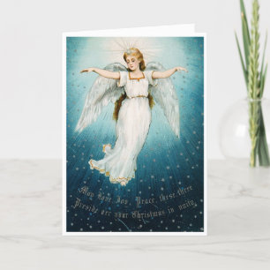  - Christmas Angel - Liefde, vreugde, vrede, Feestdagen Kaart