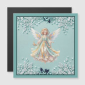 Christmas Angel Magnetische Kaart (Voorkant / Achterkant)