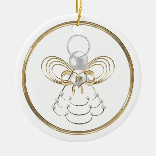 Christmas Angel of Joy Ornament (Voorkant)