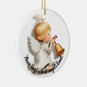 Christmas Angel Ornament with a Bell (Rechts)