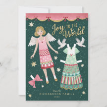 Christmas Angel Paper Doll