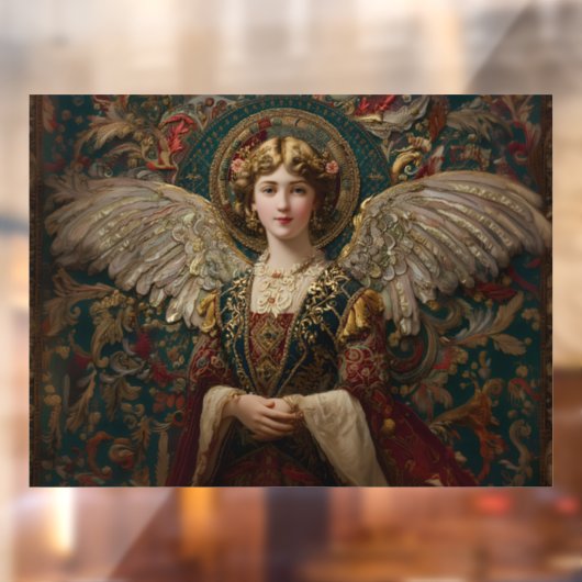 Christmas Angel Raamsticker (Vel 2)