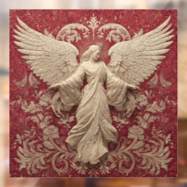 Christmas Angel Raamsticker