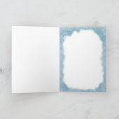 CHRISTMAS ANGEL & SNEEUWVLOKKEN door SHARON SHARPE Feestdagen Kaart (Binnen)