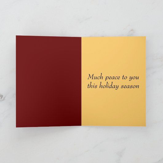 Christmas Angel & Stars - kerstkaart (2) Feestdagen Kaart (Binnen)