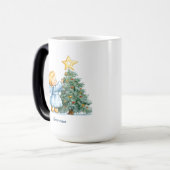 Christmas Angel Sweet  Heartfelt Personalize Magische Mok (Voorkant links)