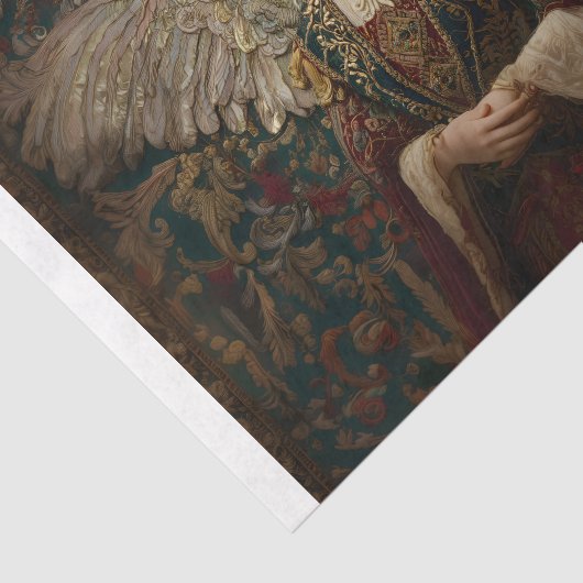 Christmas Angel Tissuepapier (Detail)