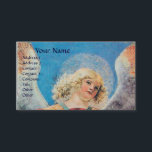 CHRISTMAS ANGEL VISITEKAARTJE<br><div class="desc">Elegant en klassiek ontwerp,  ontwikkeld op basis van een schilderij van Renaissance. Melozzo da Forli,  muziekmakend angel,  detail van een fresco c.1480.</div>