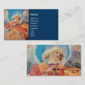 CHRISTMAS ANGEL VISITEKAARTJE (Voorkant / Achterkant)