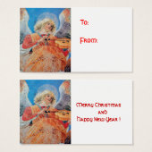 CHRISTMAS ANGEL VISITEKAARTJE (Voorkant /achterkant)