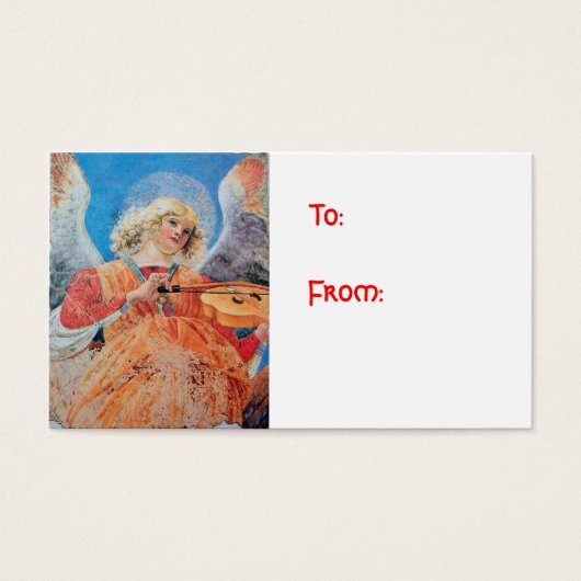 CHRISTMAS ANGEL VISITEKAARTJE (Voorkant)