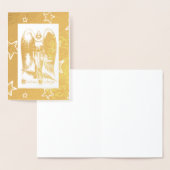 CHRISTMAS ANGEL WENSKAART FOLIE KAART (Display)