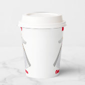 Christmas Angel White Paper Cup Papieren Bekers (Links)