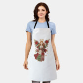 Christmas Angel with Golden Stars Schort (Gedragen)