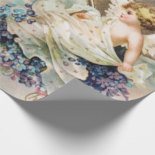 CHRISTMAS ANGEL WRAPPING PAPIER (Hoek)