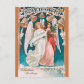 CHRISTMAS angels Briefkaart (Voorkant)