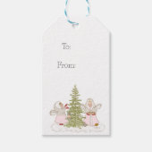 Christmas Angels Cadeau Labels Cadeaulabel (Voorkant)