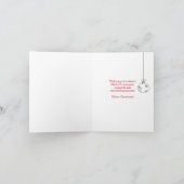 Christmas Angels Groet Kaart (Binnen)