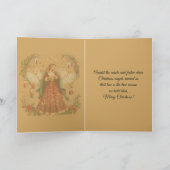 Christmas angels, guardians of joy. feestdagen kaart (Binnen)