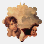 Christmas Angels Paper Ornament Card (Achterkant)