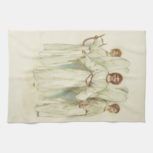 "CHRISTMAS ANGELS" THEEDOEK (Horizontaal)