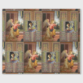 CHRISTMAS ANGELS van FILIPPINO LIPPI Cadeaupapier (Vlak)