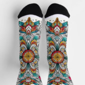 Christmas angels veelkleurig sokken (Top)