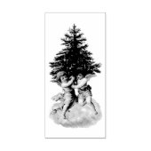  "CHRISTMAS ANGELS" WOOD ART STAMP RUBBERSTEMPEL (Afrduk)