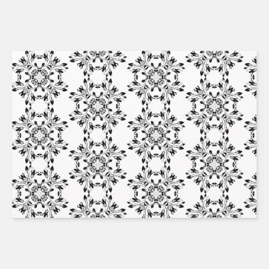 CHRISTMAS ANGELS Wrapping Paper Sheet Set van 3 (Voorkant 2)