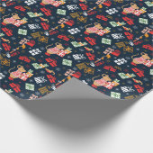 Christmas Animal   Cadeaupapier (Hoek)