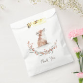 Christmas Animal Fox Dank u Bedankzakje (Gezegeld)