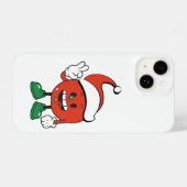 Christmas Apple - A Sweet and Festive Holiday Desi iPhone Hoesje (Achterkant horizontaal)
