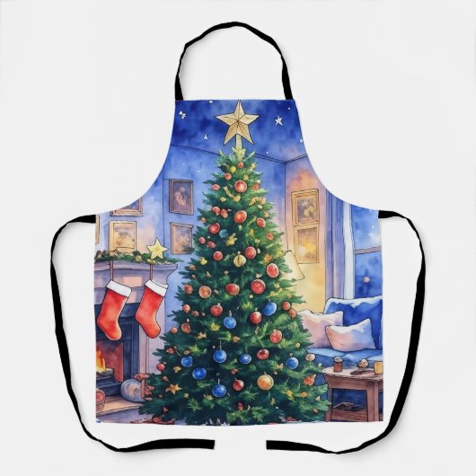 Christmas apron schort (Voorkant)