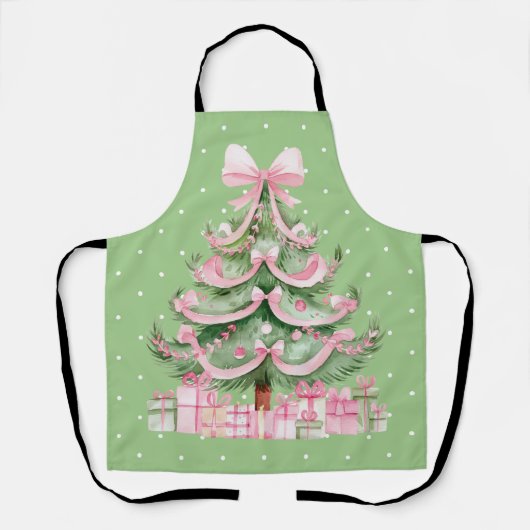 Christmas Apron Schort (Voorkant)