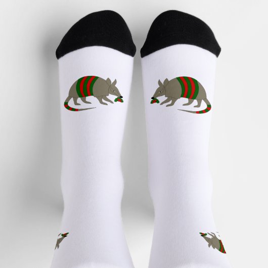 Christmas Armadillo Crew Socks Sokken (Top)