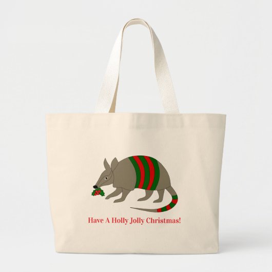 Christmas Armadillo Tote Bag (Voorkant)