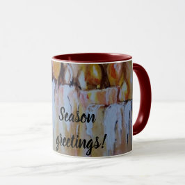 CHRISTMAS ART CANDLES MET HOLY MOK